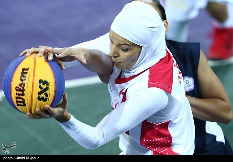 مسابقات آزاد بسکتبال سه نفره، تیم بانوان ایران به ترکمنستان باخت