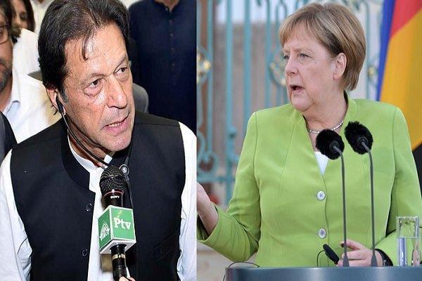 صدراعظم آلمان با نخست وزیر پاکستان مصاحبه کرد