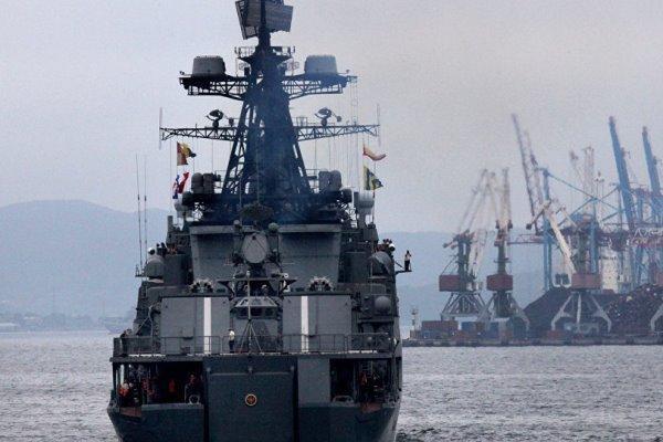 مانور دریایی مشترک روسیه و ژاپن در خلیج عدن شروع شد