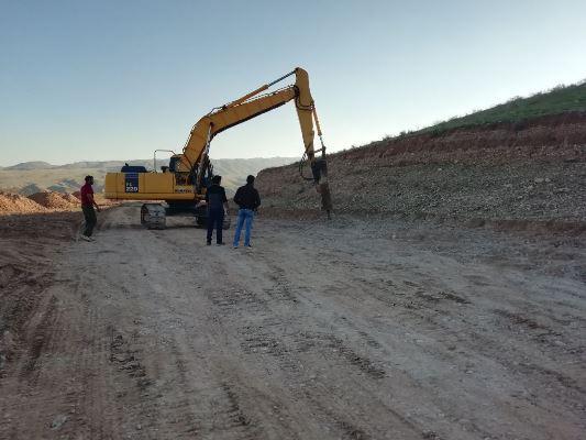 پروژه خاکبرداری راه دسترسی به غار زینه گان در استان ایلام خاتمه یافت