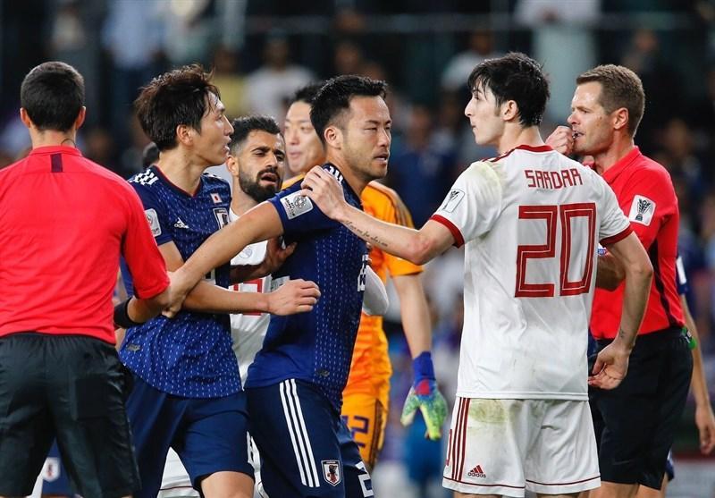 اندوه بازیکنان ایران و شادی ژاپنی ها؛ تقابل اشک و خنده در امارات