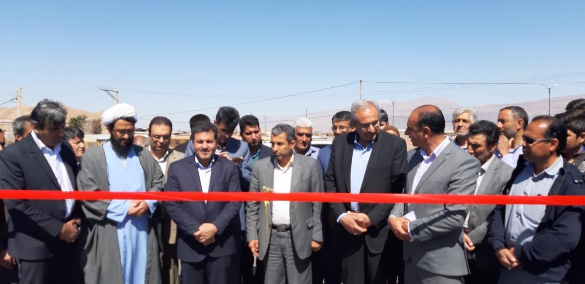 افتتاح چند طرح عمرانی،کشاورزی،خدماتی و ورزشی در چترود