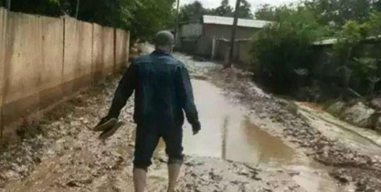 موج بارش شدید باران از ایران و افغانستان به تاجیکستان رسید