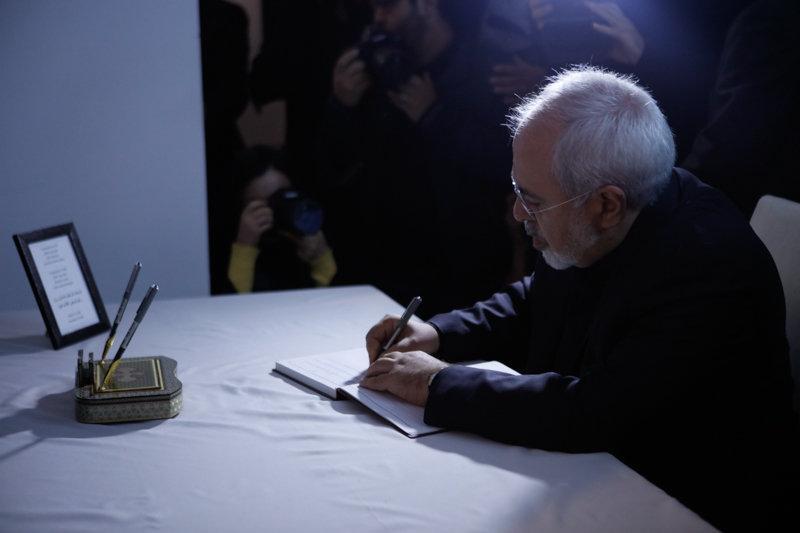 توئیت ظریف پس از دیدار با لاوروف، عکس