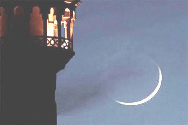 وضعیت نجومی رصد هلال ماه شوال، امکان رصد در سه شنبه شب
