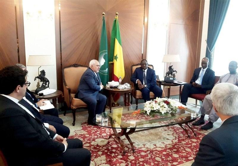 ظریف با رئیس جمهور سنگال دیدار کرد