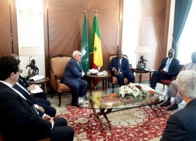 ظریف با رئیس جمهور سنگال دیدار کرد