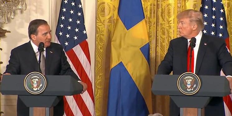 جواب محکم نخست وزیر سوئد به توییت های تند ترامپ