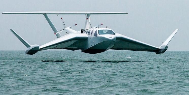 فراوری هواپیمایی که بر روی آب هم با سرعت بالا حرکت می نماید