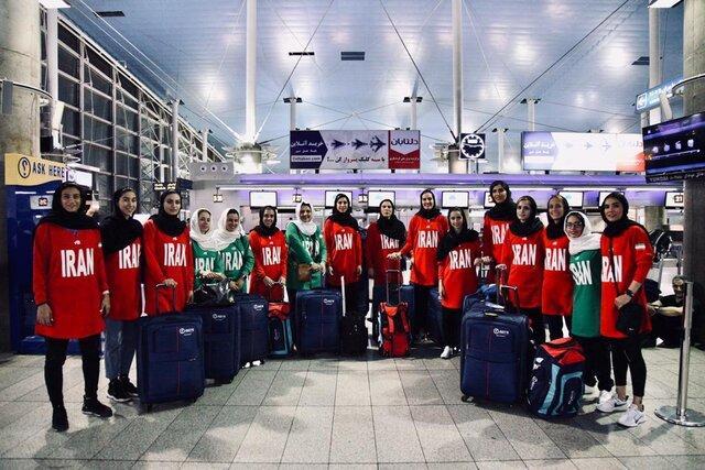 اعزام تاریخی بانوان بسکتبالیست ایران، ملی پوشان در راه اردن