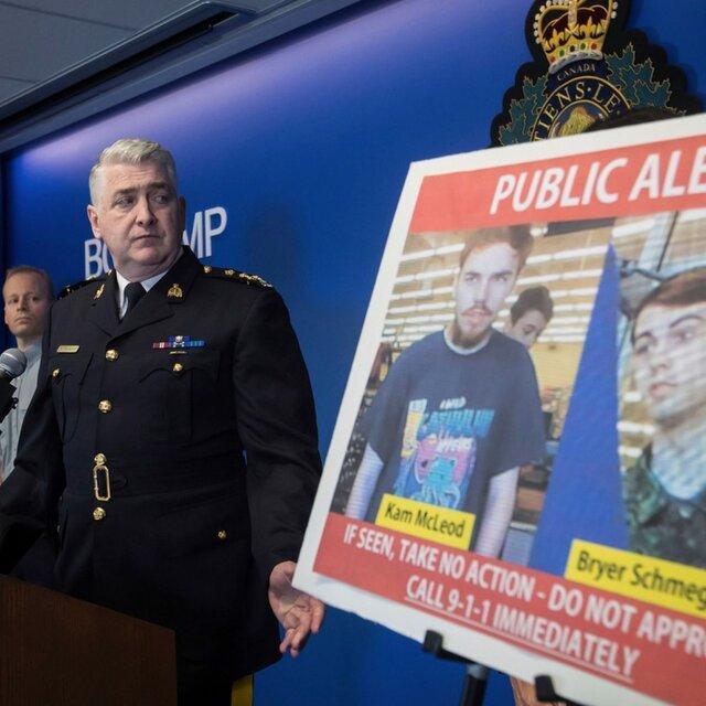 جست وجوی 2 مظنون قتل های بزرگراه کانادا در زیر آب