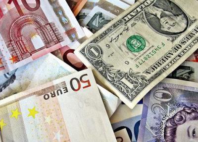 سه شنبه 9 مهر ، نرخ رسمی انواع ارز؛ افزایش قیمت پوند و کاهش یورو