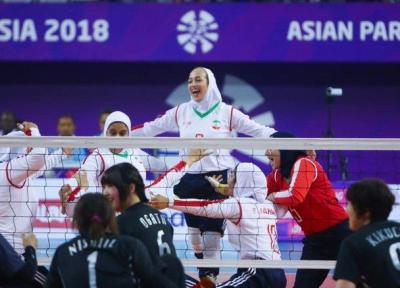 تیم ملی والیبال نشسته زنان نایب قهرمان شد