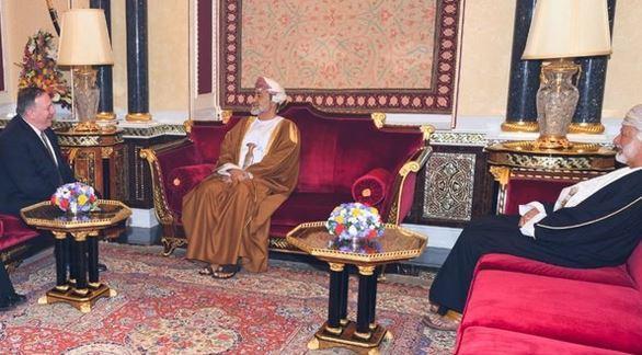 پامپئو، پیغام ترامپ را تسلیم سلطان عمان کرد