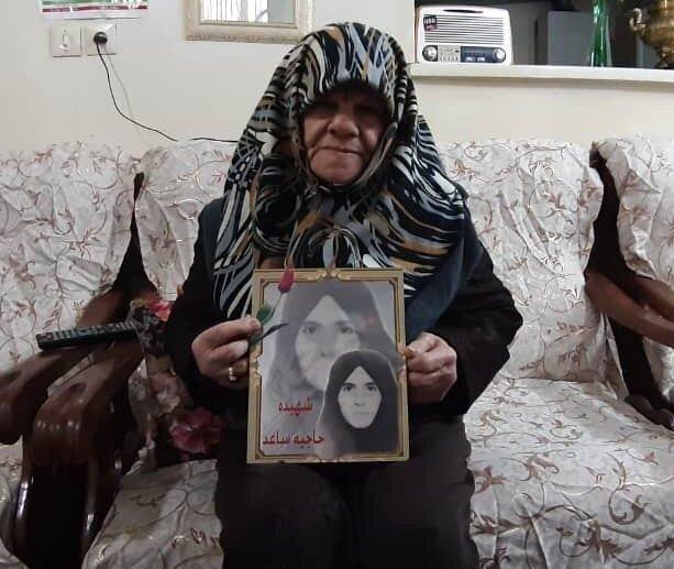 دخترم مثل یک مرد جنگید و شهید شد