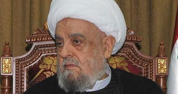 تکذیب شایعات درباره رئیس مجلس اعلای شیعیان لبنان تکذیب شایعات درباره رئیس مجلس اعلای شیعیان لبنان