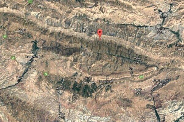 نقشه ماهواره ای شدت زلزله تهران منتشر شد