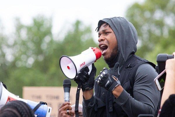 سخنرانی بازیگر سیاهپوست جنگ ستارگان در هاید پارک: ما مهم هستیم