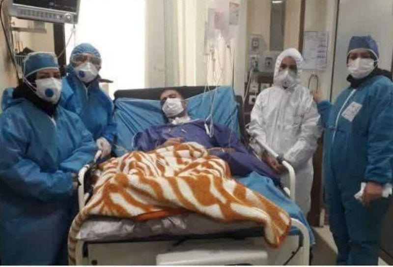 خبرنگاران جدال 105 روزه جوان اردبیلی با کرونا در بخش مراقبت های ویژه بیمارستان