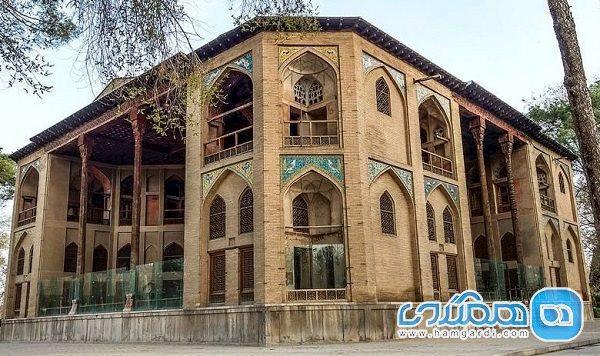 شرایط شکننده و نابسامان کاخ هشت بهشت اصفهان