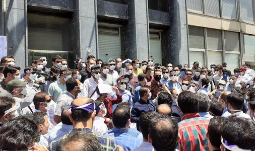 تجمع جانبازان شاغل در وزارت نفت، اعتراض به منفی شدن فیش حقوقی