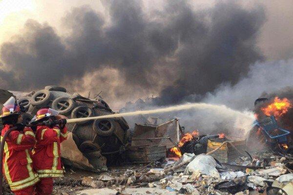 شمار قربانیان انفجار بیروت به 158 نفر رسید
