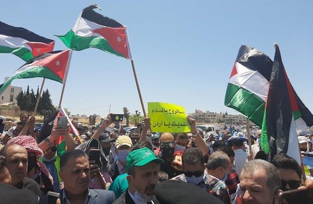 از سرگیری اعتراضات ضد دولتی در اردن پس از ماه ها توقف