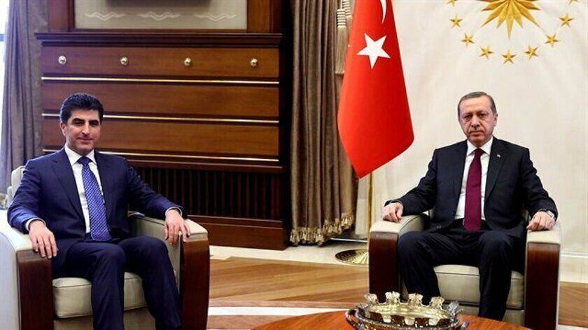 بارزانی بین ترکیه و پ ک ک میانجی گری کرد