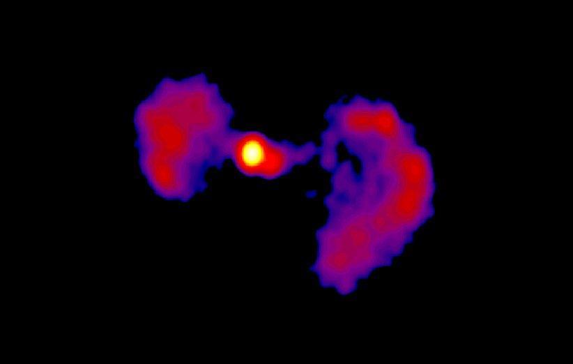 ناسا راز شکل عجیب یک کهکشان فعال را کشف کرد