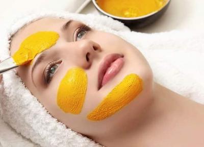 آموزش تهیه 4 نوع ماسک زردچوبه و ماست برای انواع پوست