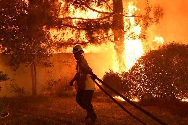 آمریکا مهار آتش سوزی در اورگن را به گارد ملی سپرد