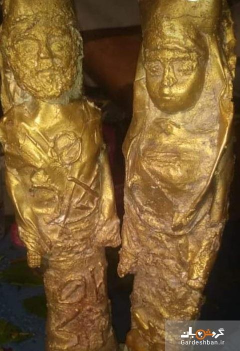 عکس، گنج طلایی که مرد یمنی کشف کرد