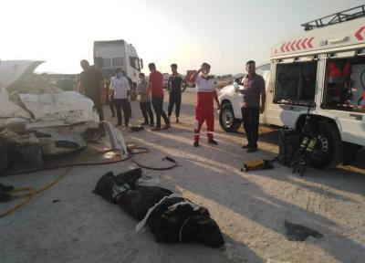 حادثه رانندگی در شهرستان دیر بوشهر 2 کشته برجای گذاشت