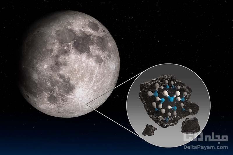 کشف شواهد جدید از وجود آب در سطح ماه