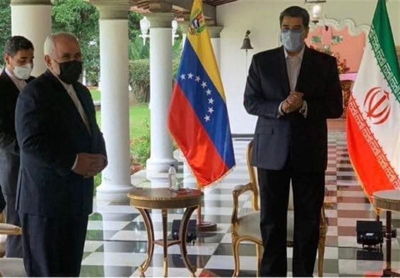 ظریف با مادورو دیدار کرد ظریف با مادورو دیدار کرد