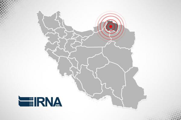 خبرنگاران زلزله 4 ریشتری در مرز خراسان شمالی خسارت نداشت