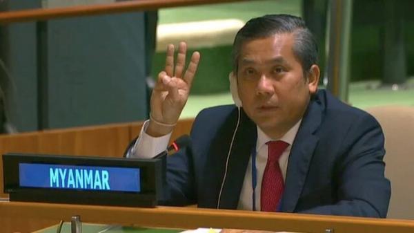 برکناری سفیر میانمار در سازمان ملل خبرنگاران