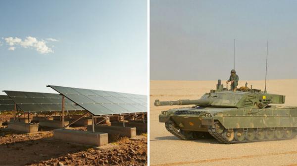 ناتو در حال ساخت تانک های مجهز به صفحه خورشیدی