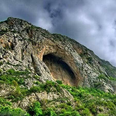 غار اسپهبد خورشید؛ بلندترین طاق طبیعی جهان، عکس