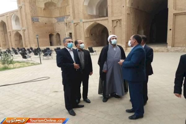 مسجد جامع ساوه محوطه سازی می شود مسجد جامع ساوه محوطه سازی می گردد