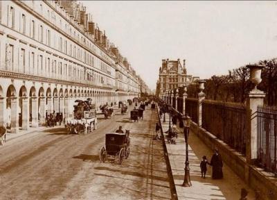 خیابان ریولی پاریس یادگار آخرین امپراطور فرانسه، عکس