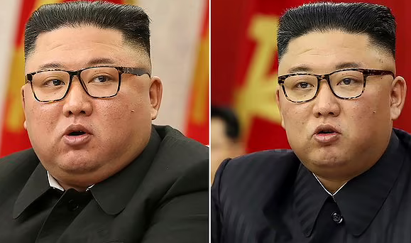 تصویر رهبر کره شمالی با صورتی لاغر خبرساز شد