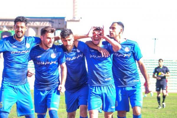 برد بی اثر استقلال خوزستان در لیگ یک فوتبال