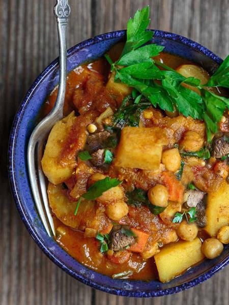 طرز تهیه طاجین گوشت و به به سبک مراکشی، عکس طرز تهیه طاجین گوشت و به به سبک مراکشی، عکس