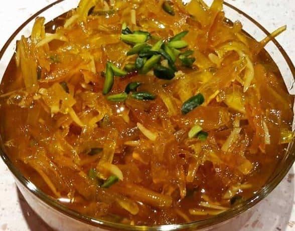 دستور تهیه مربای زردک خوشمزه و خوشرنگ دستور تهیه مربای زردک خوشمزه و خوشرنگ