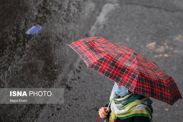 بارش باران پراکنده در 5 استان، وزش باد شدید در نوار شرقی