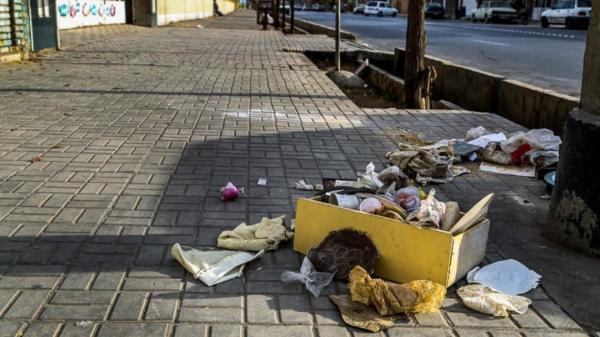 گلایه از انباشت زباله در خیابان های شمیرانات