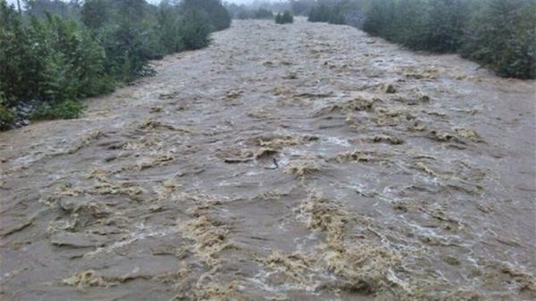 احتمال سیلابی شدن رودخانه ها در البرز