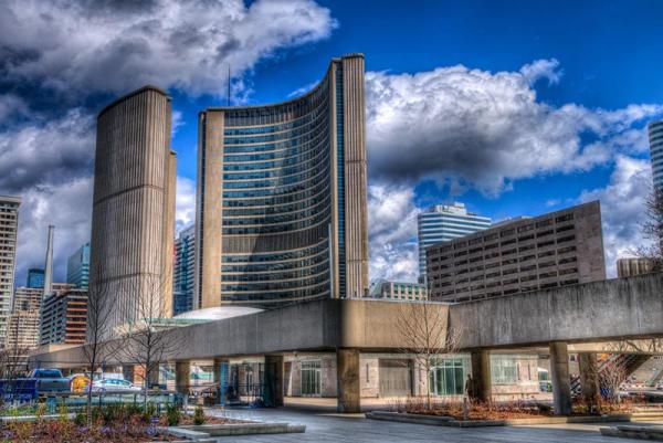 آشنایی با ساختمان شهرداری تورنتو کانادا