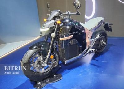 هوندا WN7 رونمایی شد؛ اولین موتورسیکلت برقی فول سایز هوندا با طراحی frameless